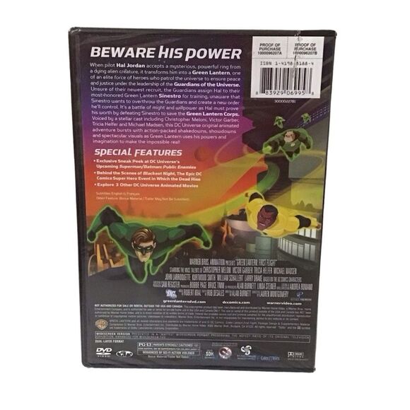 DC Universe Green Lantern First Flight DVD - 5/$20 - Picture 2 of 3